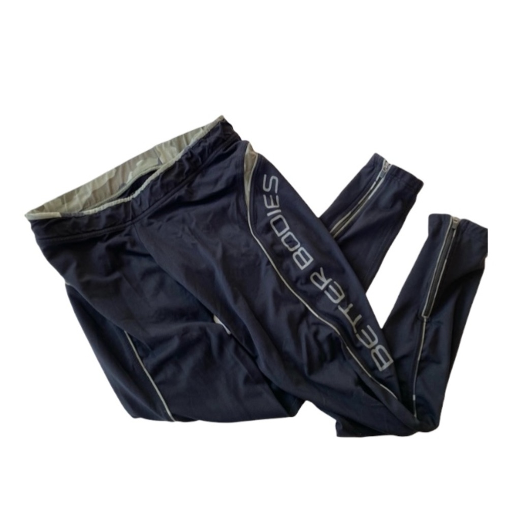 Better Bodies Black with Camouflage Workout Leggings